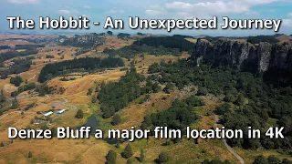 The Hobbit: "An Unexpected Journey" film location at Denize Bluffs New Zealand