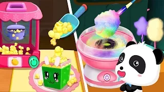 Outdoor Playground for kids Amusement park | Baby Panda's Carnival | BabyBus Game