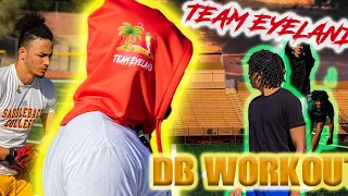Football 🏈  Team Eyeland DB Workout Episode 4