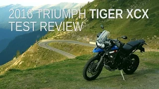 2016 Triumph Tiger 800 XCX Test Ride Review | On-Road & Off-Road