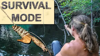 Primitive Survival Fishing for Trout - Day 2