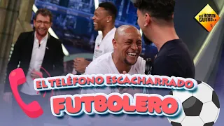 No dejarás de reír con el teléfono escacharrado futbolero - El Hormiguero