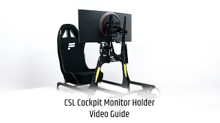 CSL Cockpit Monitor Holder Video Guide