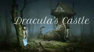 💀Dracula's Castle |🏰Haunted Stormy Night |Piano Music |Bedtime lullaby