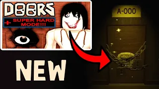 Going To The Rooms In DOORS SUPER HARD MODE! -- April Fools Update