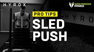 IMPROVE your Sled Push for HYROX / Top Pro Tips