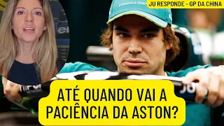 F1: Quando vai acabar a paciência da Aston Martin com Stroll? Ju Responde do GP da China