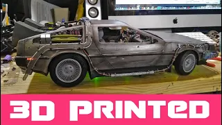 Ready Player One - Parzival's Delorean 3D Printed Model