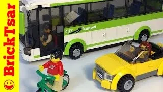 LEGO CITY 8404 Public Transport from 2010 Train, Bus, Car, Street Sweeper