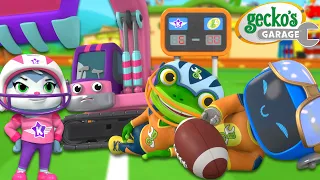 Teamwork Touchdown! Football Special 🏈 | Gecko's Garage | Trucks For Children | Cartoons For Kids