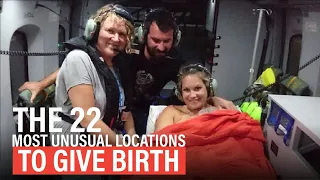 22 Most Unusual Locations To Give Birth | Info Junkie TV