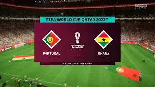 FIFA World Cup 2022 - Portugal Vs Ghana - (Group H) - 24th November 2022 - FIFA 23