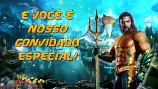 AQUAMAN - Convite Virtual Animado