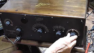 REPAIRING AN EARLY ZENITH RADIO