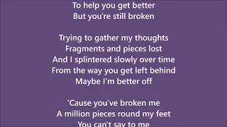 Broken - Brooke Butler - Lyrics