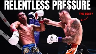 Why is Chadd Collins Relentless  Pressure Style so Hard to Beat? (Pro Striking Breakdown)