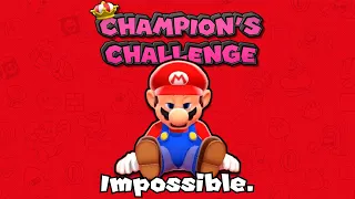 Champion's Challenge: The Hardest Mario Challenge