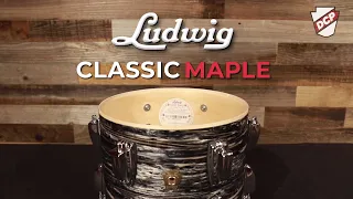 Ludwig Classic Maple 6pc Drum Set Vintage Black Oyster