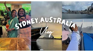 First Disney Wonder experience in Australia,crew member. Sephora haul,chat,lunch. Sydney Opera house