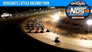 World of Outlaws NOS Energy Drink Sprint Cars | Attica Raceway Park | July 11, 2023 | HIGHLIGHTS