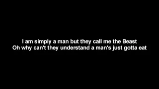 Lordi - Candy For The Cannibal | Lyrics on screen | HD