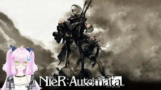 Nier: Automata#7 - деревня роботов.