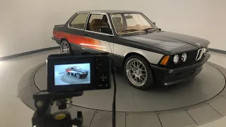 BMW 323i 1982 E21 Turbo Schnitzer Hardy & Beck 360 Degrees Walk Around Car Engine Bay Inside Drive