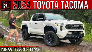 The 2024 Toyota Tacoma i-Force MAX Is A Game Changing Electrified Midsize Truck