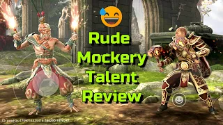 First time tried Rude Mockery Talent of Monkey King 🧐|| Toughest Talent Ever 😅|| Shadow Fight Arena