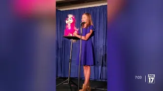'A fun challenge': 12-year-old ventriloquist magician from Paw Paw on her way to the big time