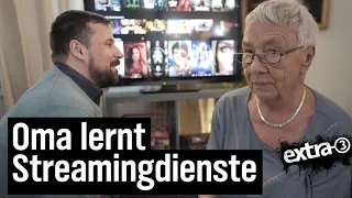 Oma lernt Streaming-Dienste | extra 3 | NDR