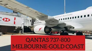 Trip-report - Qantas B737-800 - Melbourne to Gold Coast - Economy Class