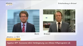 Griechenland: Klaus Weber mit aktuellen Informationen aus Brüssel am 27.06.2015