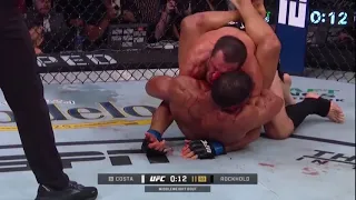 Luke Rockhold attempts to use Nose Blood Magic
