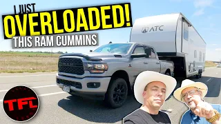 I Accidentally Overloaded My Ram 2500 Cummins By 1,000 Pounds & Guess What?