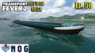 Transport Fever 2 Ep58 | Let's Go MEGA | New Shipping Lines