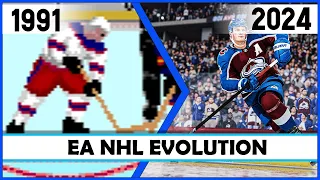 EA NHL, the evolution [1991 - 2024]