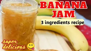 Easy To Make Homemade Banana Jam | Jhobz Ree