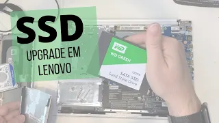 Como Colocar SSD em Notebook Lenovo Ideapad 320 - Passo a Passo