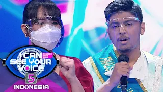 Happy Asmara Yakin Sama Abang Basket! Suaranya Bikin Deg-Degan! -  I Can See Your Voice Indonesia 5