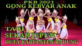 PKB 2021 TARI SEKAR JEPUN GONG KEBYAR ANAK || DUTA KABUPATEN BADUNG