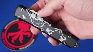 НОЖ MICROTECH ULTRATECH 123-13DCS DEATH CARD SIGNATURE USA