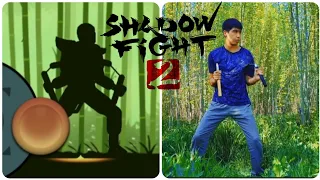 SHADOW FIGHT 2 - NUNCHAKU SKILLS IN REAL LIFE ( Nunchaku )