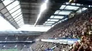 Arsenal fans sing Were On Our Way at chelsea away