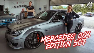 Mercedes C63 W204 Edition 507 | Fächerkrümmer & X-Pipe | Lisa Yasmin