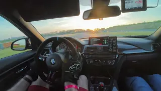 Trackday Oschersleben, BMW F80 M3 - oversteering compilation - POV