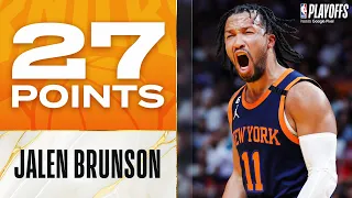 Jalen Brunson Scores 27 Points In Knicks Game 1 Win! | April 15, 2023