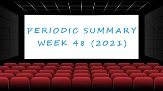 Weekly Summary - Week 48 (2021) [Ultimate Film Trailers]