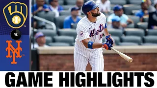 Brewers vs. Mets Game 1 Highlights (7/7/21) | MLB Highlights