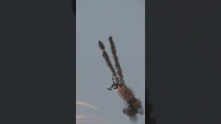 Russian Ka-52 attack helicopter shot down over Avdiivka/Military Simulation #shorts
